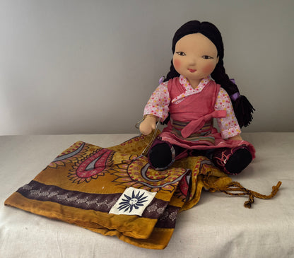 Tenzin - Traditional Tibetan Doll
