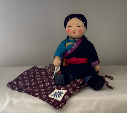 Dekyi - Traditional Tibetan Khampa Doll