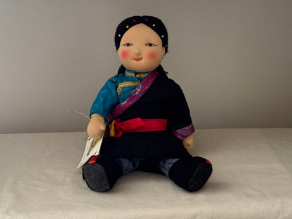 Dekyi - Traditional Tibetan Khampa Doll