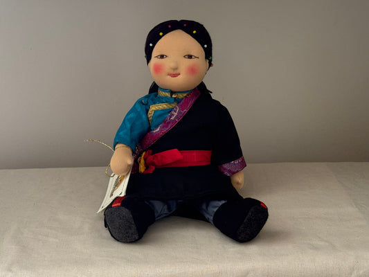 Dekyi - Traditional Tibetan Khampa Doll