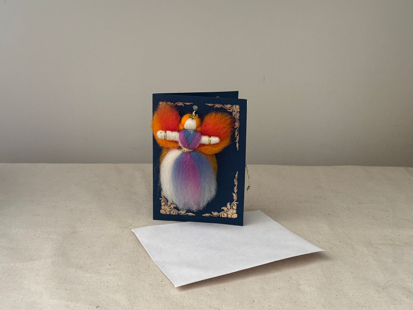 'Tashi Delek' Greeting Card (Blue)