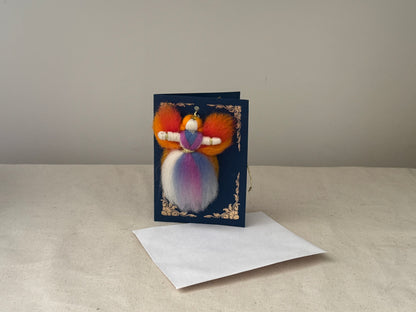 'Tashi Delek' Greeting Card (Blue)