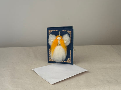 'Tashi Delek' Greeting Card (Blue)