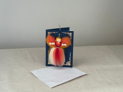 'Tashi Delek' Greeting Card (Blue)