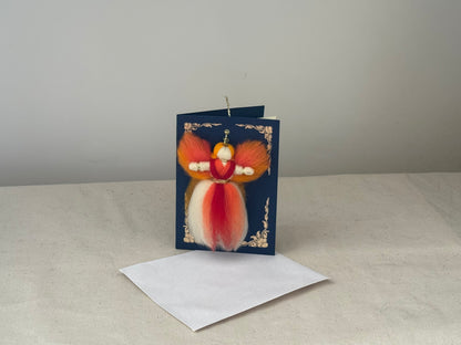 'Tashi Delek' Greeting Card (Blue)