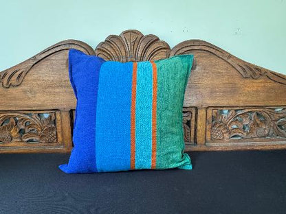 Barefoot Cushion (Blue & Green)