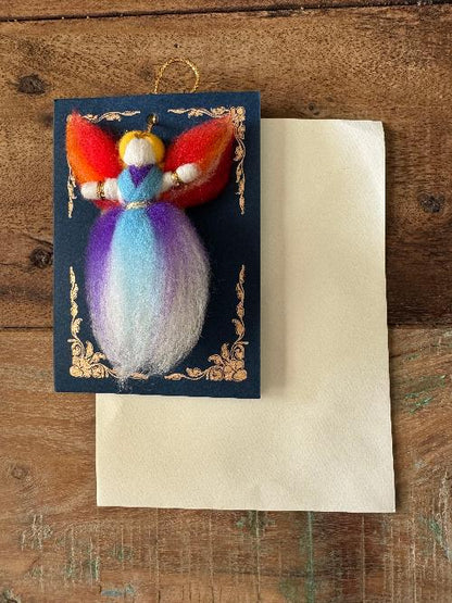 'Tashi Delek' Greeting Card (Blue)