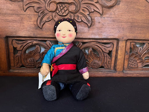 Dekyi - Traditional Tibetan Khampa Doll
