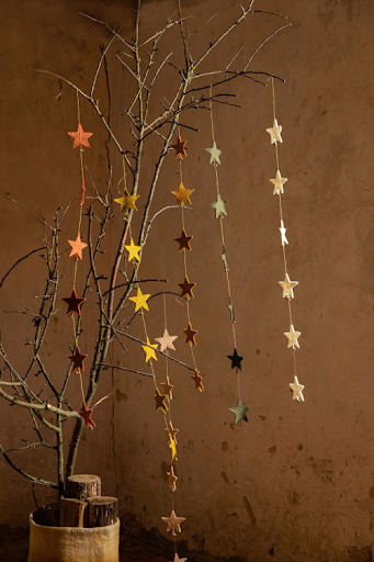 Falling Stars Garland - Blush